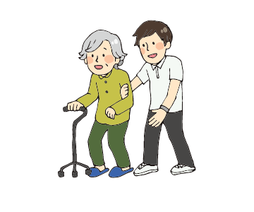 日常生活訓練の様子